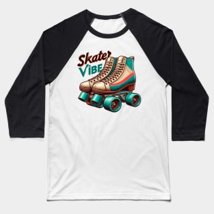 Roller Skates Baseball T-Shirt